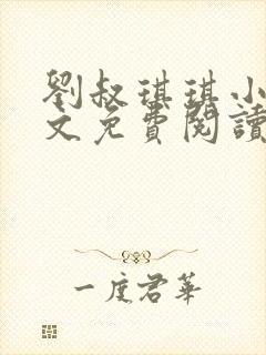 刘叔琪琪小说全文免费阅读最新章节封面
