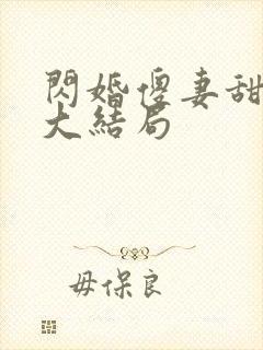 闪婚傻妻甜又野大结局