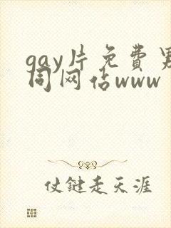 gay片免费男同网站www封面