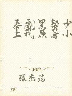泰剧黑帮少爷爱上我原著小说