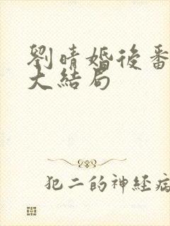 刘晴婚后番外篇大结局