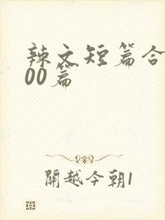 辣文短篇合集500篇