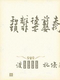 和离后前夫死对头非要娶我大结局