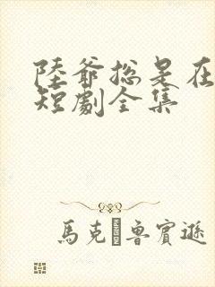 陆爷总是在吃醋短剧全集