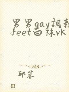男男gay调教feet白袜vk