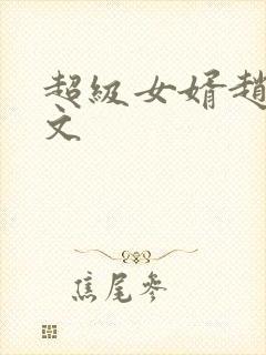 超级女婿赵旭全文