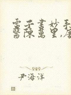 电子书妙手大仙医陈万里,唐嫣然封面