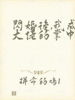 闪婚后,我成了大佬的掌中之物短剧