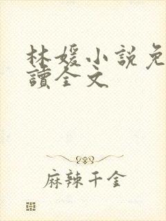 林媛小说免费阅读全文