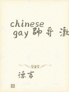 chinese gay 帅哥 激情
