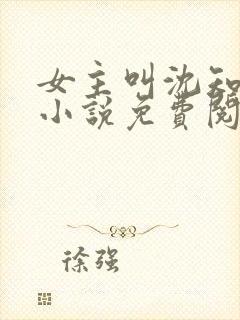 女主叫沈知薇的小说免费阅读封面
