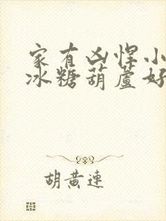 家有凶悍小夫郎冰糖葫芦好甜