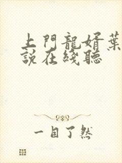 上门龙婿叶辰小说在线听