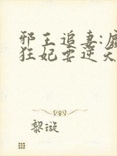 邪王追妻:废材狂妃要逆天