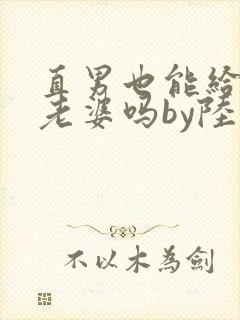 直男也能给人当老婆吗by陆酌言