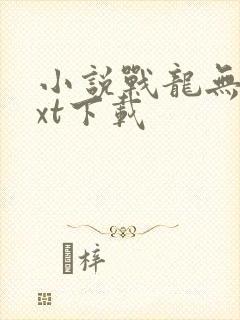 小说战龙无双txt下载