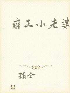 雍正小老婆封面