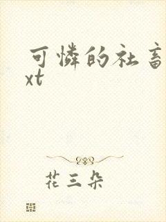 可怜的社畜 txt