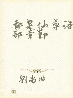 都是仙尊洛尘全部章节