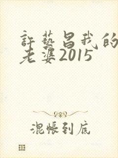 许艺昌我的朋友老婆2015封面