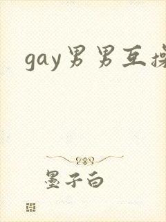 gay男男互操