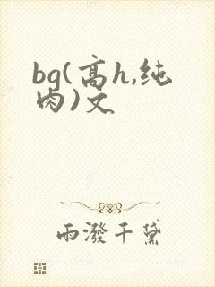 bg(高h,纯肉)文