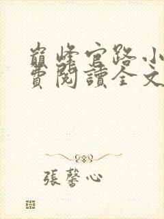 巅峰官路小说免费阅读全文无删减