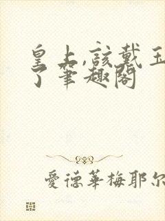 皇上,该戴玉器了笔趣阁