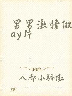 男男激情做爰gay片封面