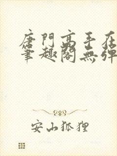 唐门高手在异世笔趣阁无弹窗