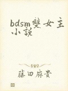 bdsm双女主小说