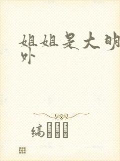姐姐是大明星番外
