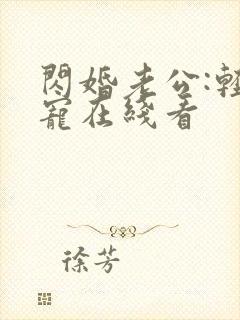 闪婚老公:轻点宠在线看