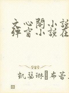 文心阁小说_无弹窗小说在线免费阅读封面
