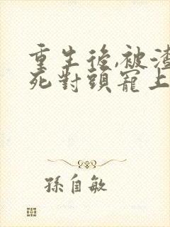 重生后,被渣男死对头宠上天电子书