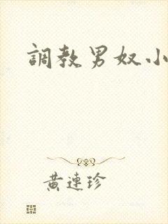 调教男奴小说文