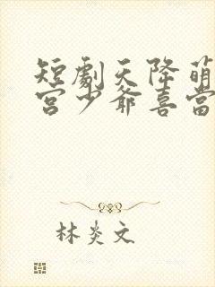 短剧天降萌宝南宫少爷喜当爹免费观看