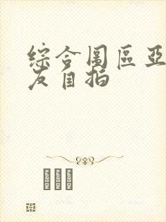 综合图区亚洲网友自拍