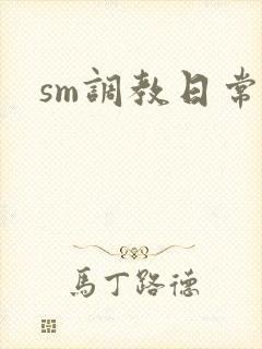 sm调教日常文