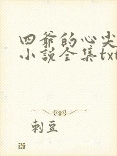 四爷的心尖宠妃小说全集txt
