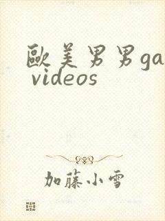 欧美男男gay videos封面