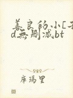 善良的小[子hd无删减bt