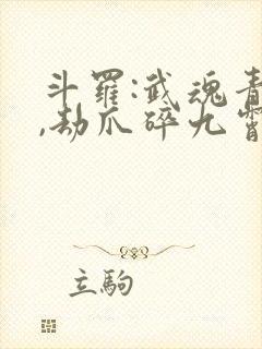 斗罗:武魂青龙,劫爪碎九霄