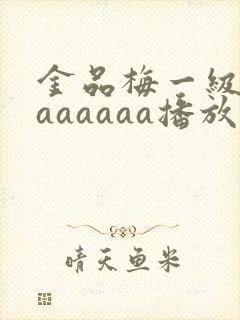 金品梅一级淫片aaaaaa播放