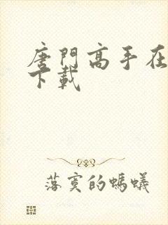 唐门高手在异世下载