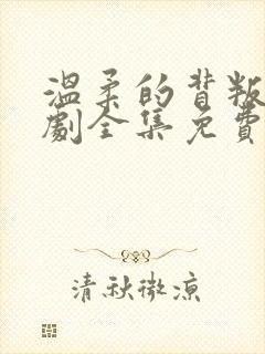 温柔的背叛电视剧全集免费观看高清
