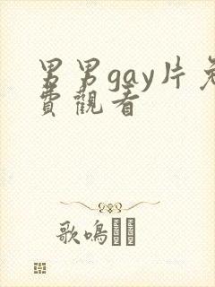 男男gay片免费观看