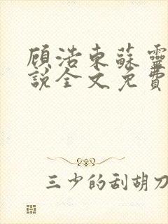 顾浩东苏灵柔小说全文免费阅读笔趣阁