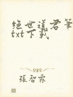 绝世道君笔趣阁txt下载