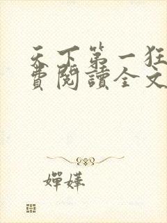 天下第一狂妃免费阅读全文